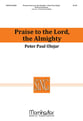 Praise to the Lord the Almighty SATB choral sheet music cover